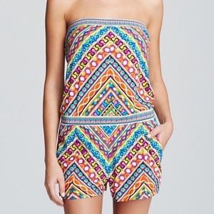 Trina Turk Peruvian Stripe Multi Color Cover Up